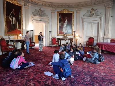 Le salon de l'Impératice à la fondation Napoléon